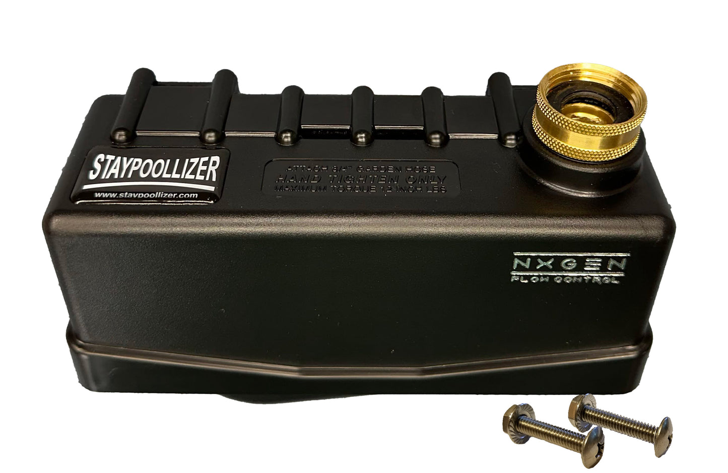 Staypoollizer 2.0 Nxgen Brass Swivel with Stainless Steel Inlet Float Assembly with Hardware