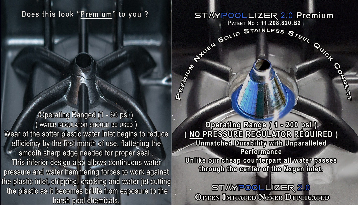 Staypoollizer 2.0 (Quick Connect ) Nxgen Flow Control
