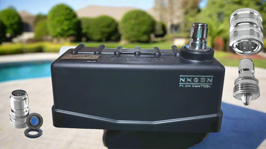 Staypoollizer 2.0 Solid Stainless Steel NXGEN Quick Connect Tank Assembly