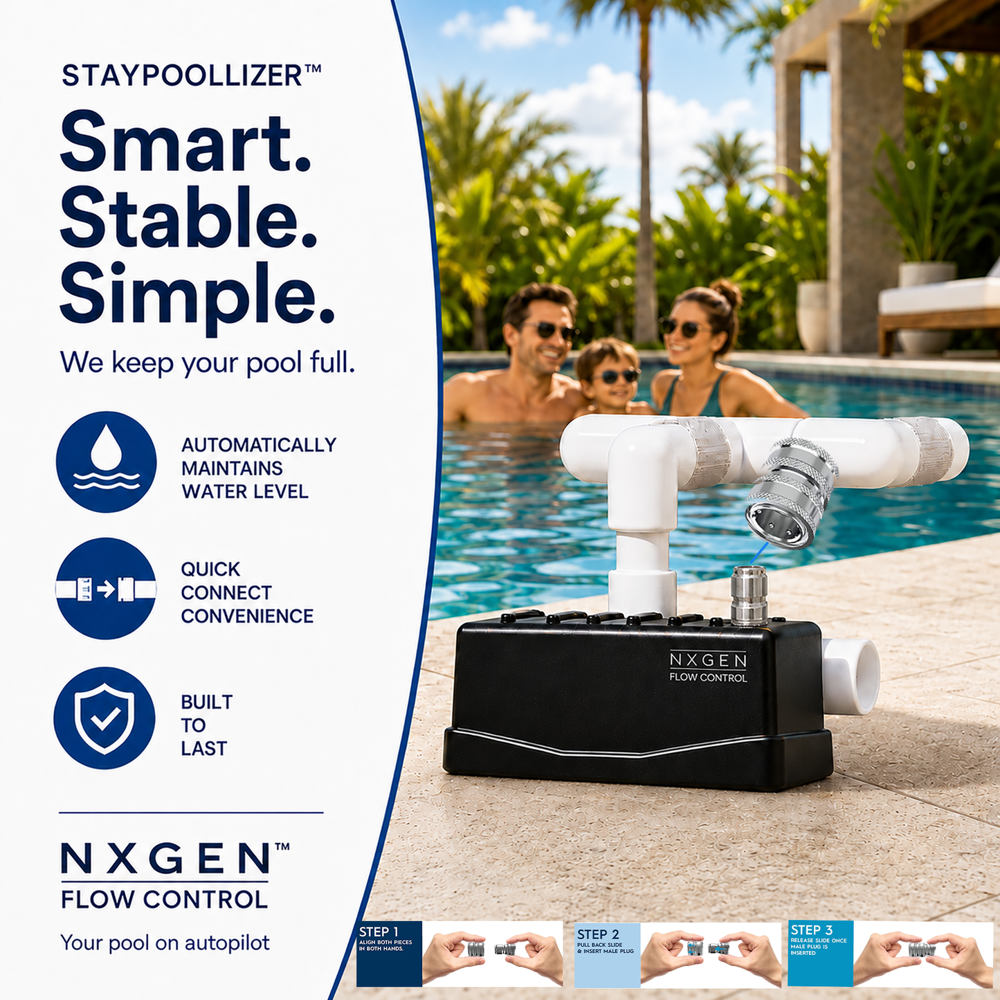 Staypoollizer 2.0 Quick Connect