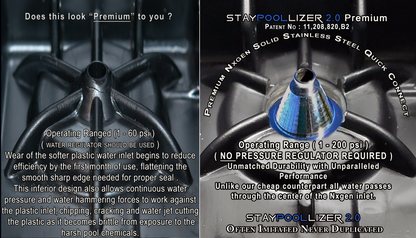 Staypoollizer 2.0 (Quick Connect ) Nxgen Flow Control