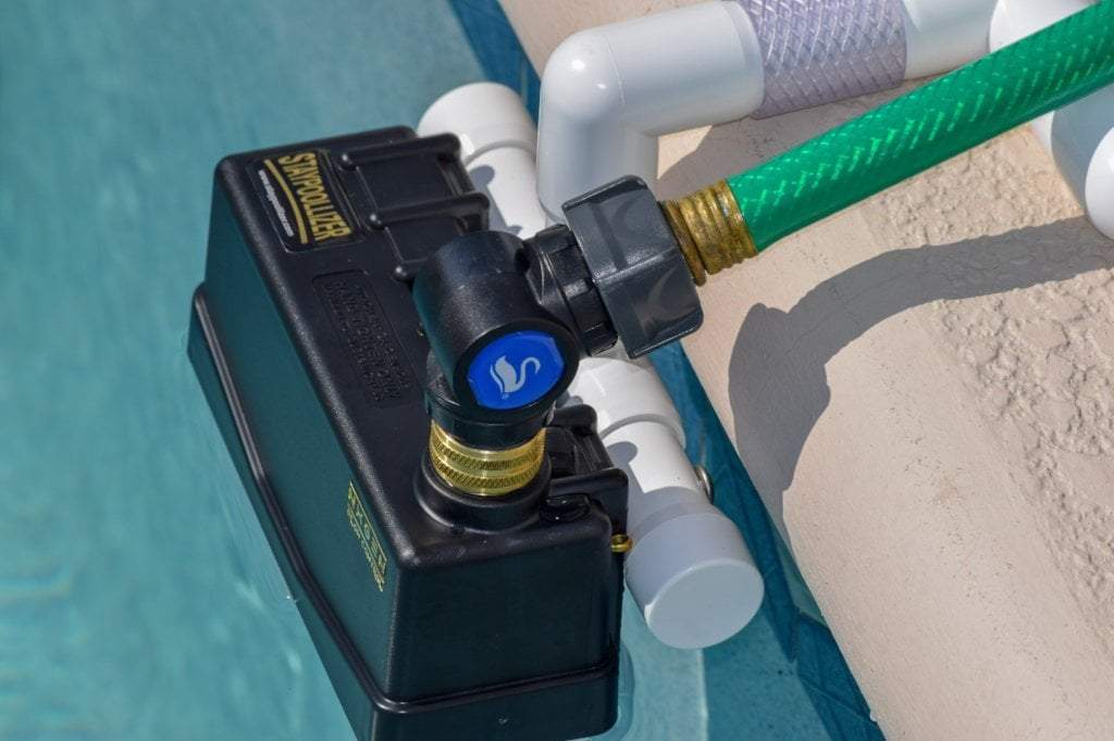 JCS Industries LLC - Staypoollizer Water Hose Swivel Staypoollizer Adjustable Angle Hose Swivel