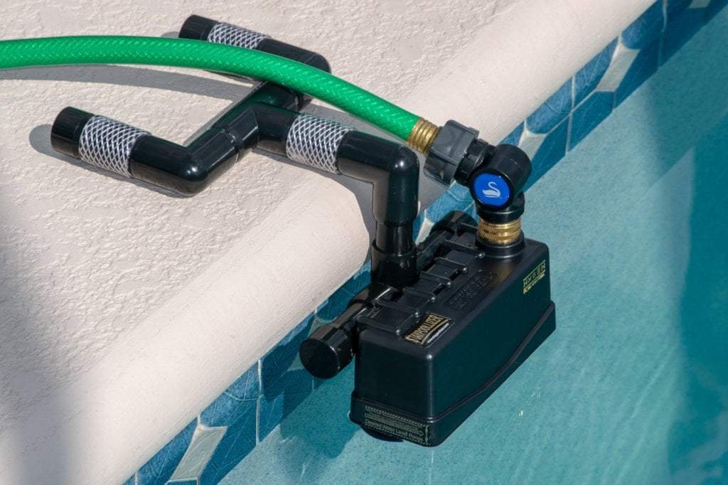 JCS Industries LLC - Staypoollizer Water Hose Swivel Staypoollizer Adjustable Angle Hose Swivel